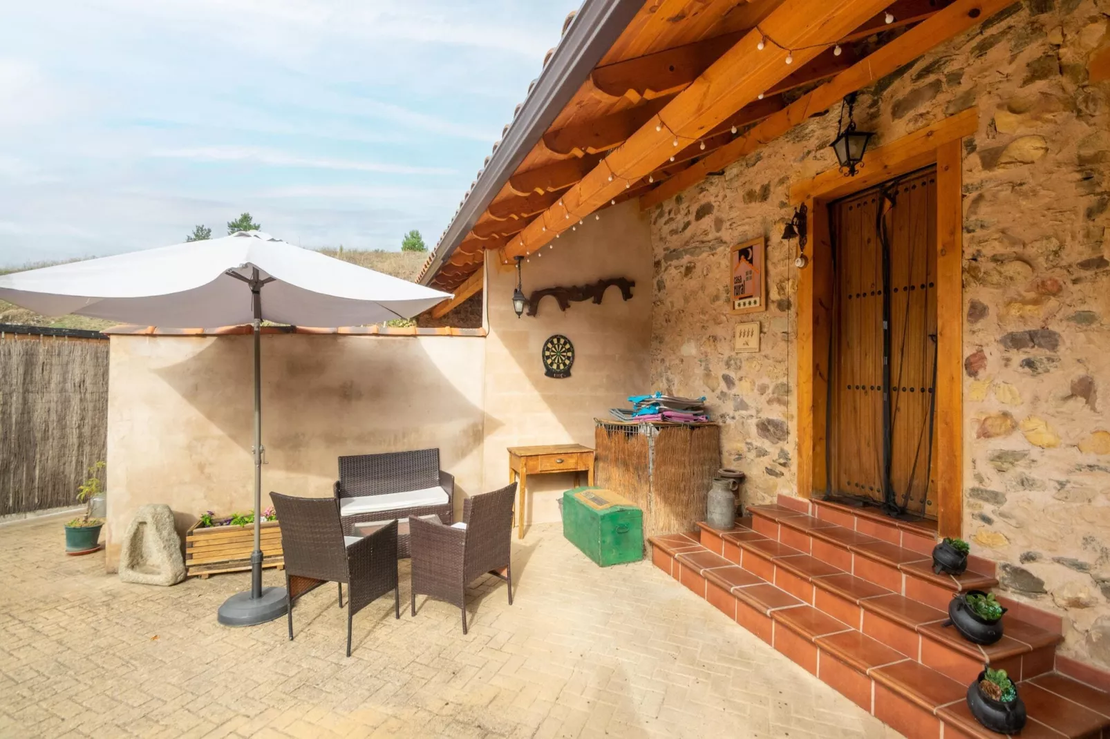 Casa rural Benllera-Terrasbalkon