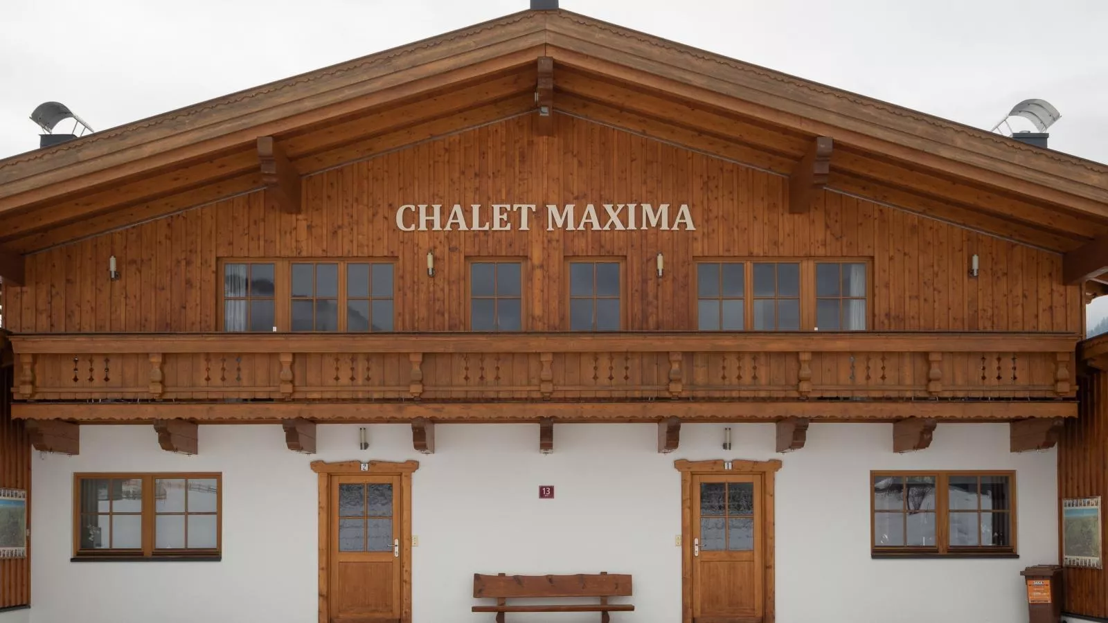 Maxima - Ski in - Ski Out-Exterieur winter