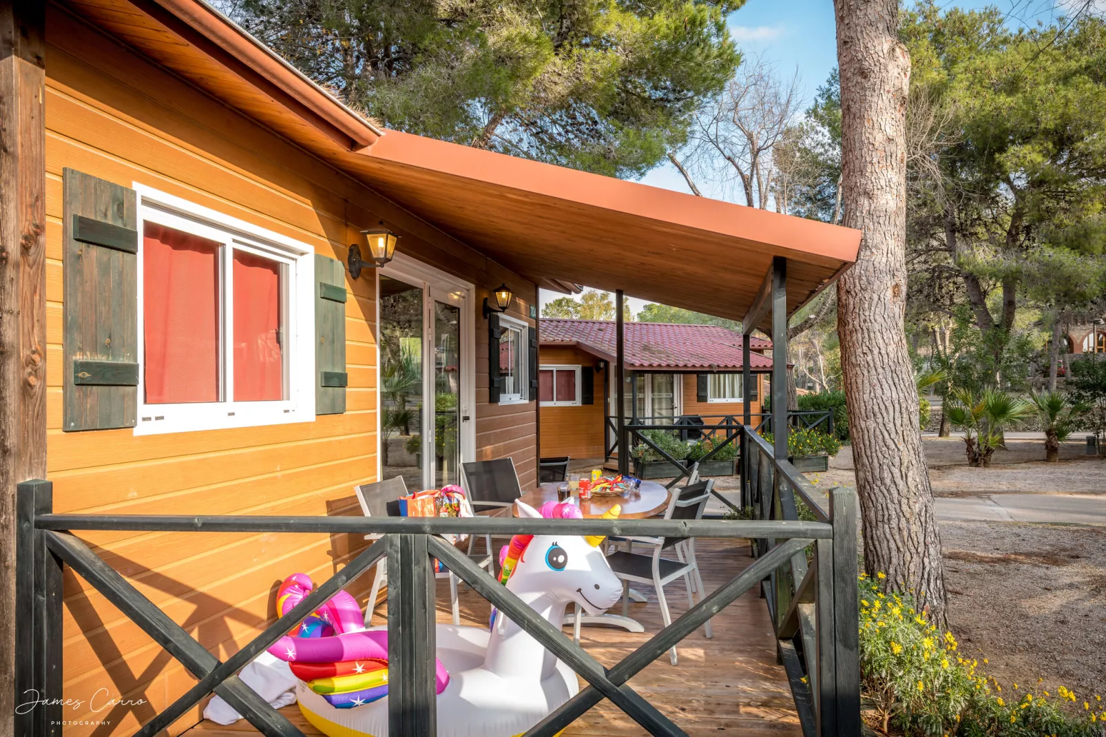 Camping Vilanova Park 3 S700-Terrasbalkon