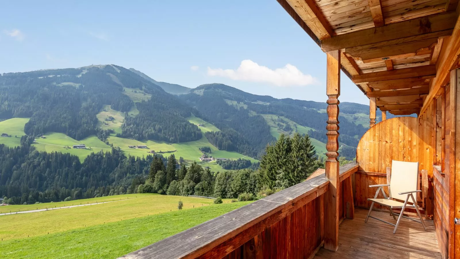 Haus Fernwald Top Jill-Uitzicht zomer