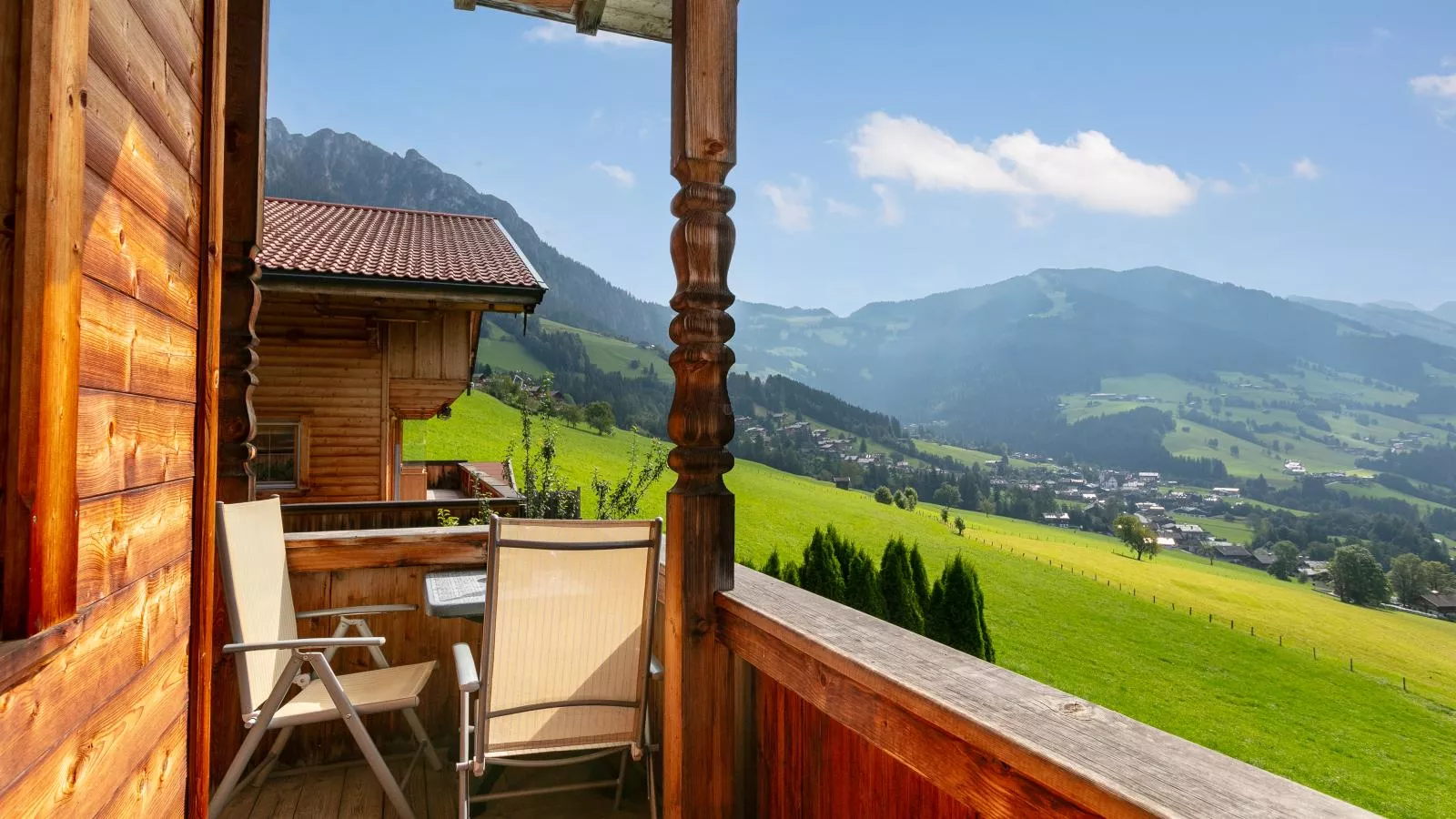 Haus Fernwald Top Jill und Rens-Terrasbalkon