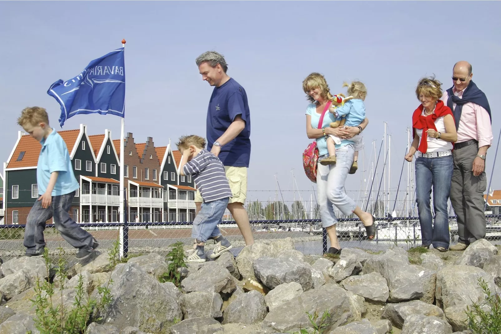 Marinapark Volendam 6-Gebieden zomer 1km