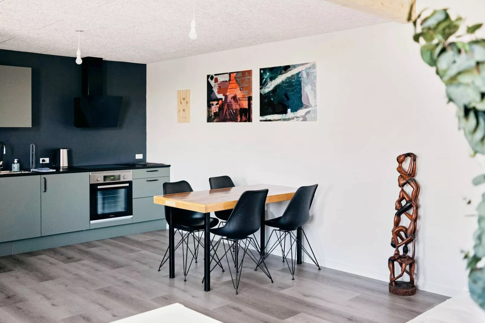 Studio-appartement met prachtig uitzicht