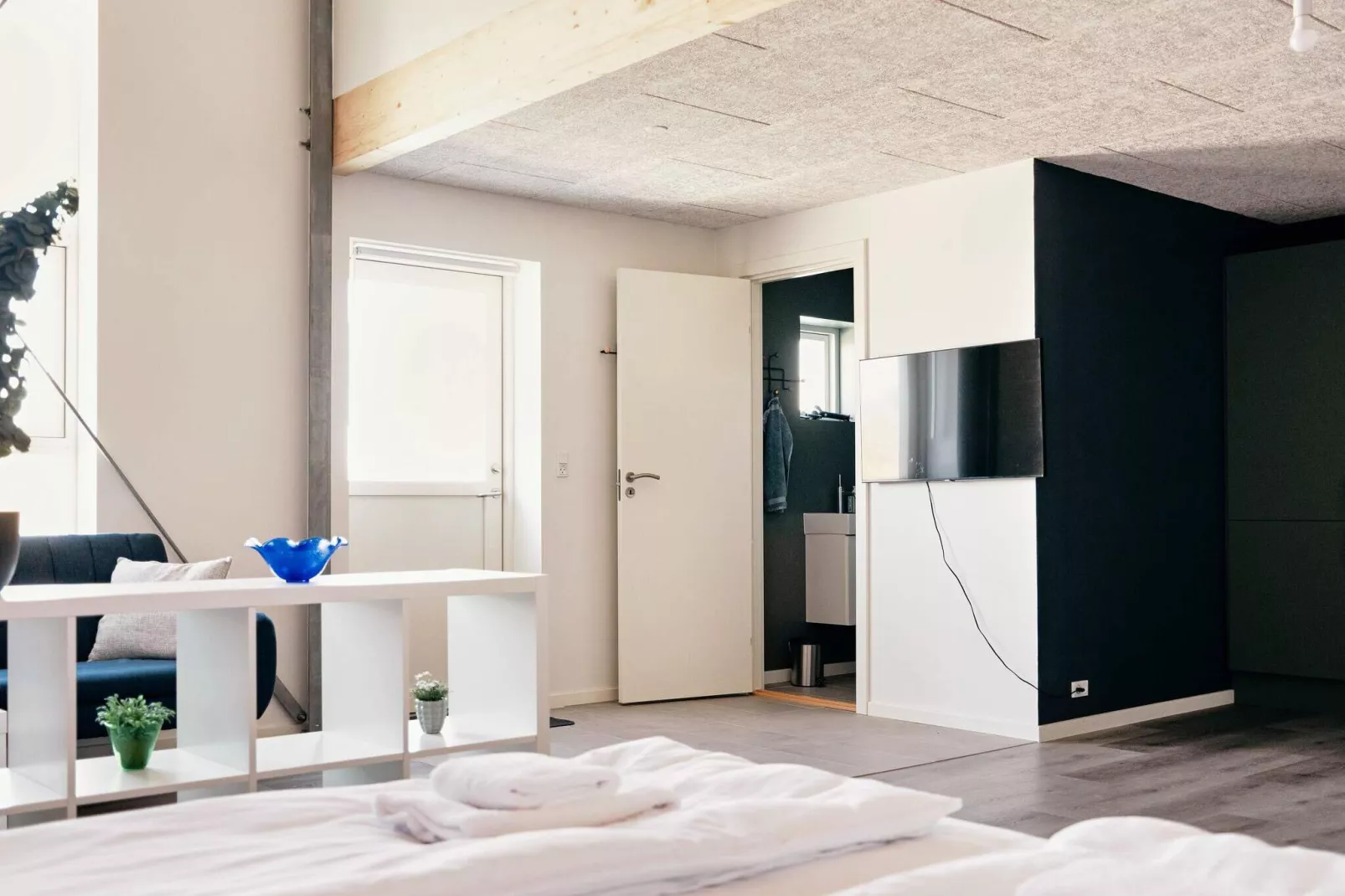 Studio-appartement met prachtig uitzicht-Binnen