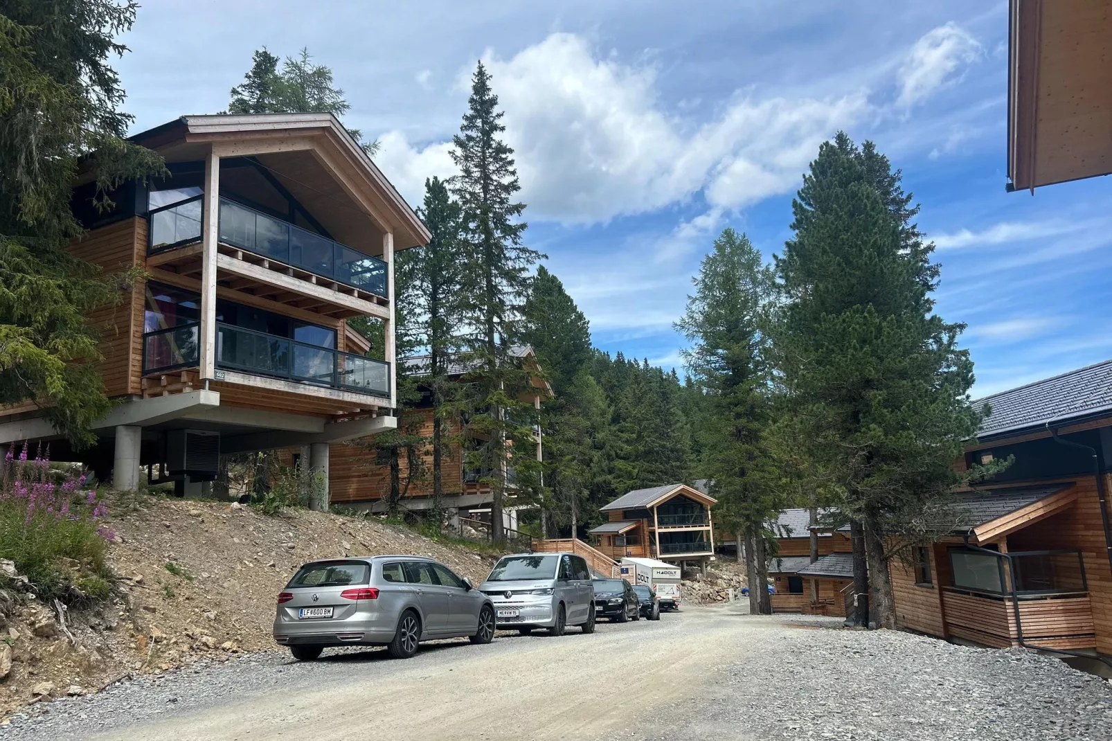 Naturchalets Turracher Höhe 2-Buitenkant zomer