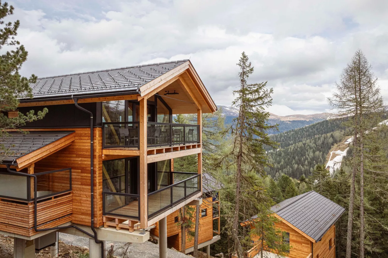 Naturchalets Turracher Höhe 6-Buitenkant zomer