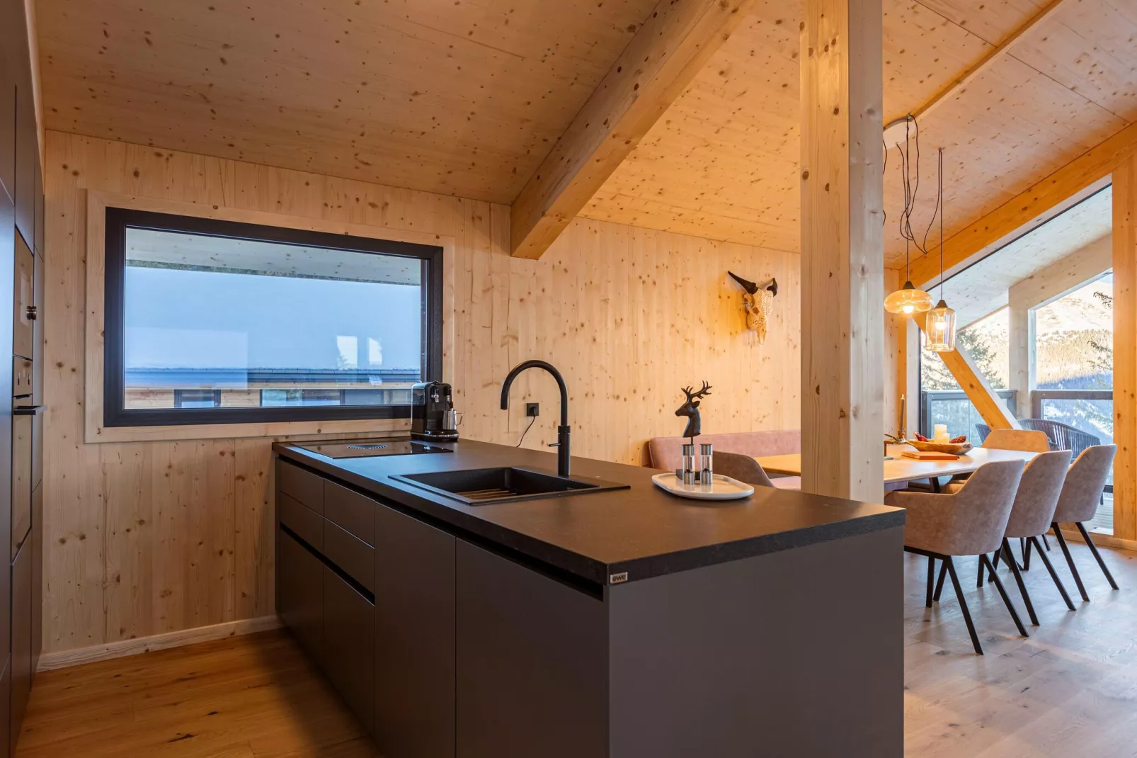 Naturchalets Turracher Höhe 6-Keuken