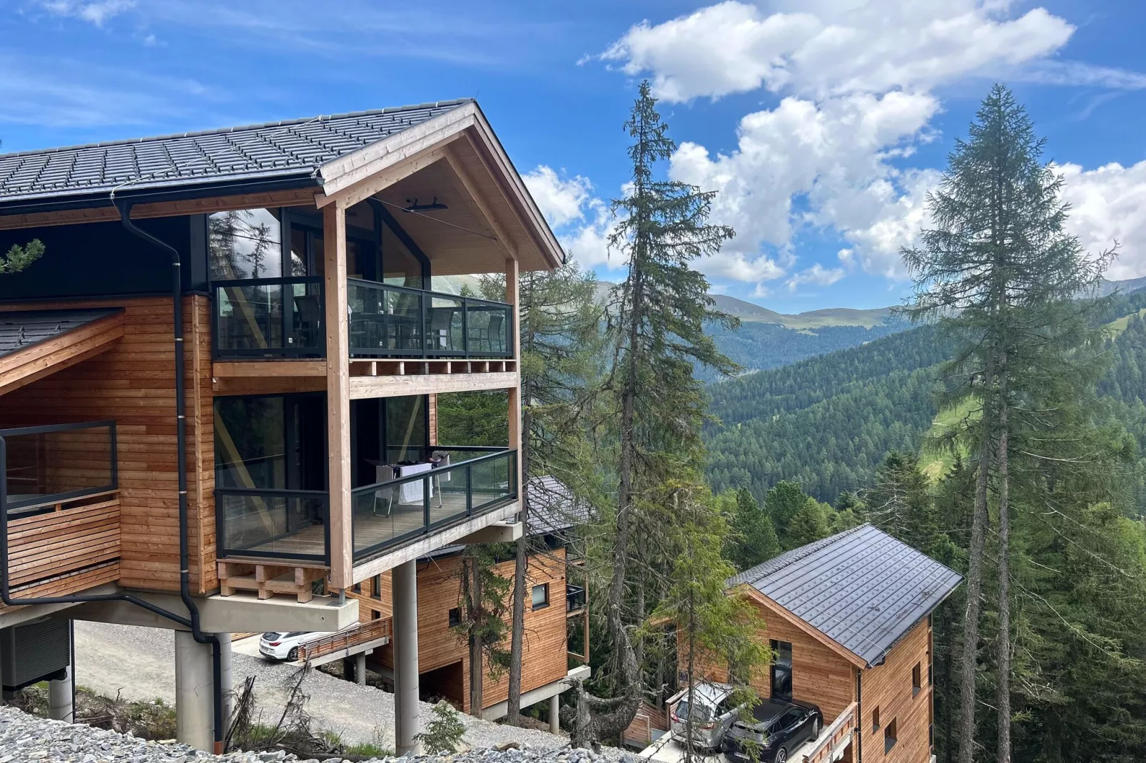 Naturchalets Turracher Höhe 7-Buitenkant zomer