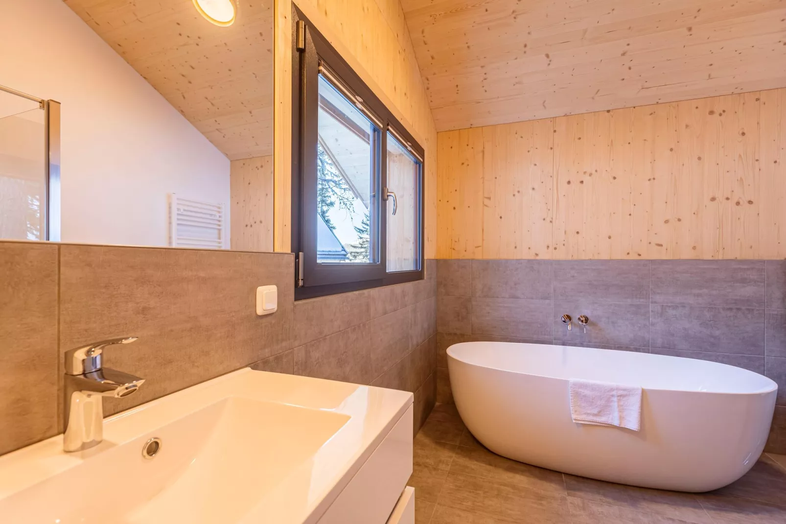 Naturchalets Turracher Höhe 7-Badkamer