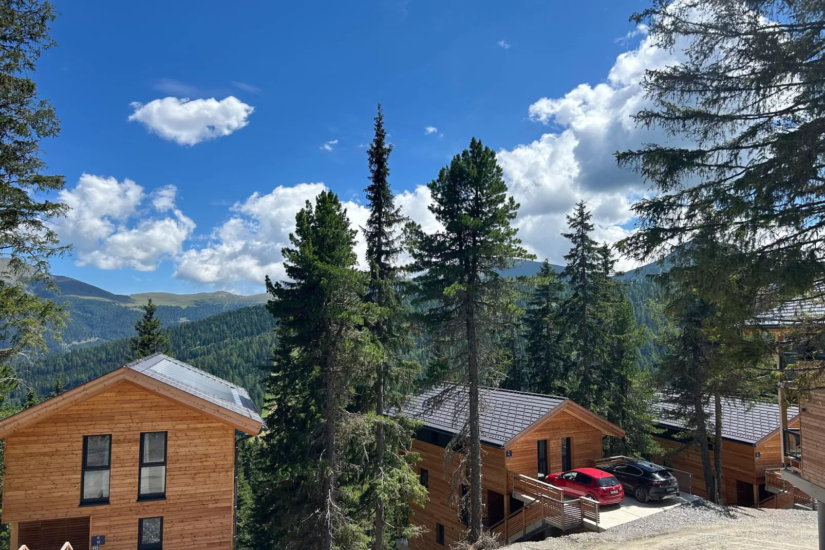 Naturchalets Turracher Höhe 7-Uitzicht zomer