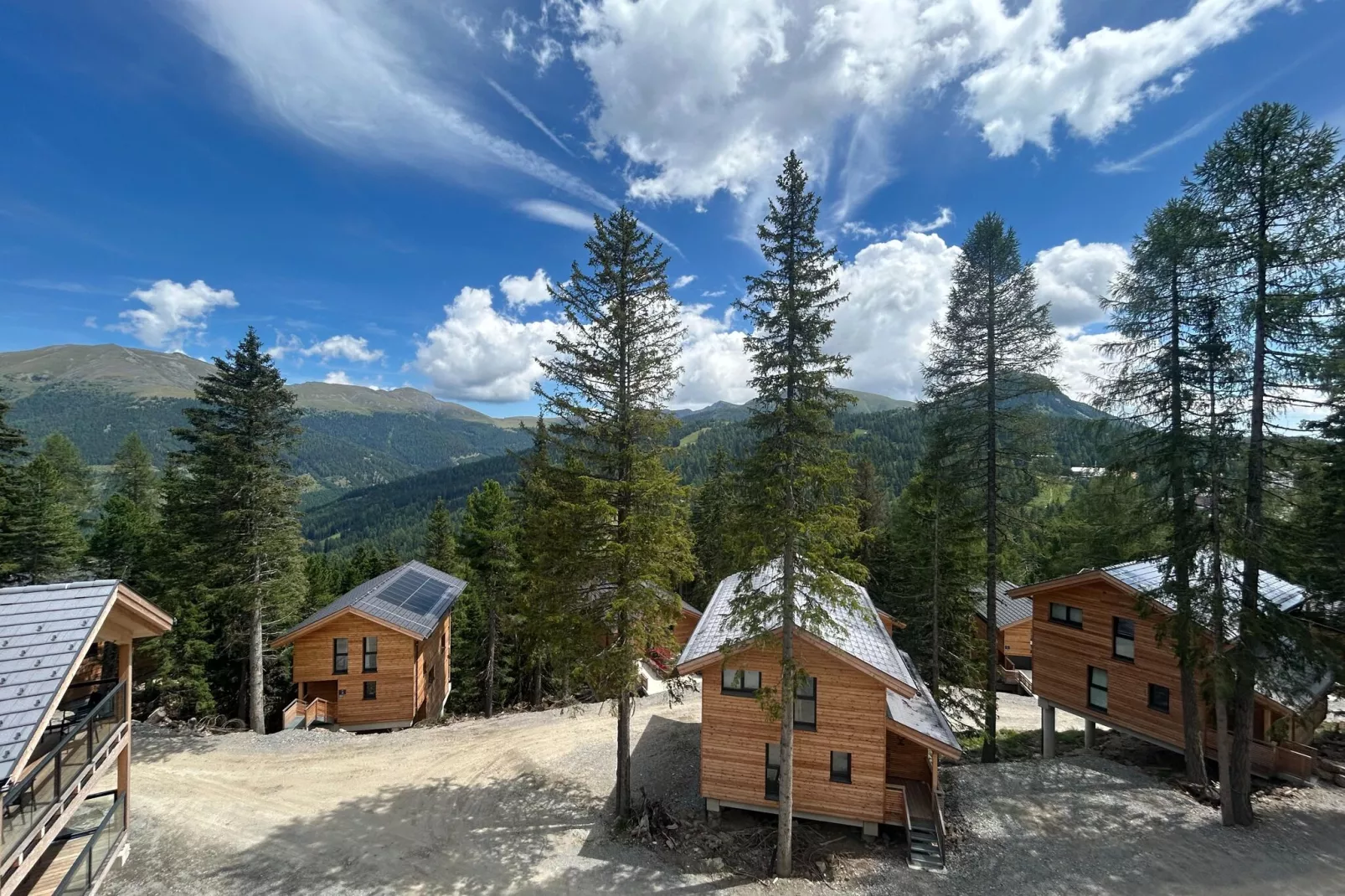 Naturchalets Turracher Höhe 7-Gebieden zomer 1km