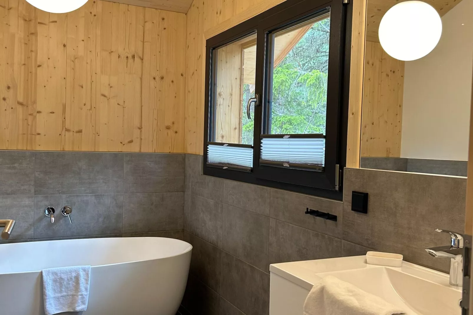 Naturchalets Turracher Höhe 8-Badkamer