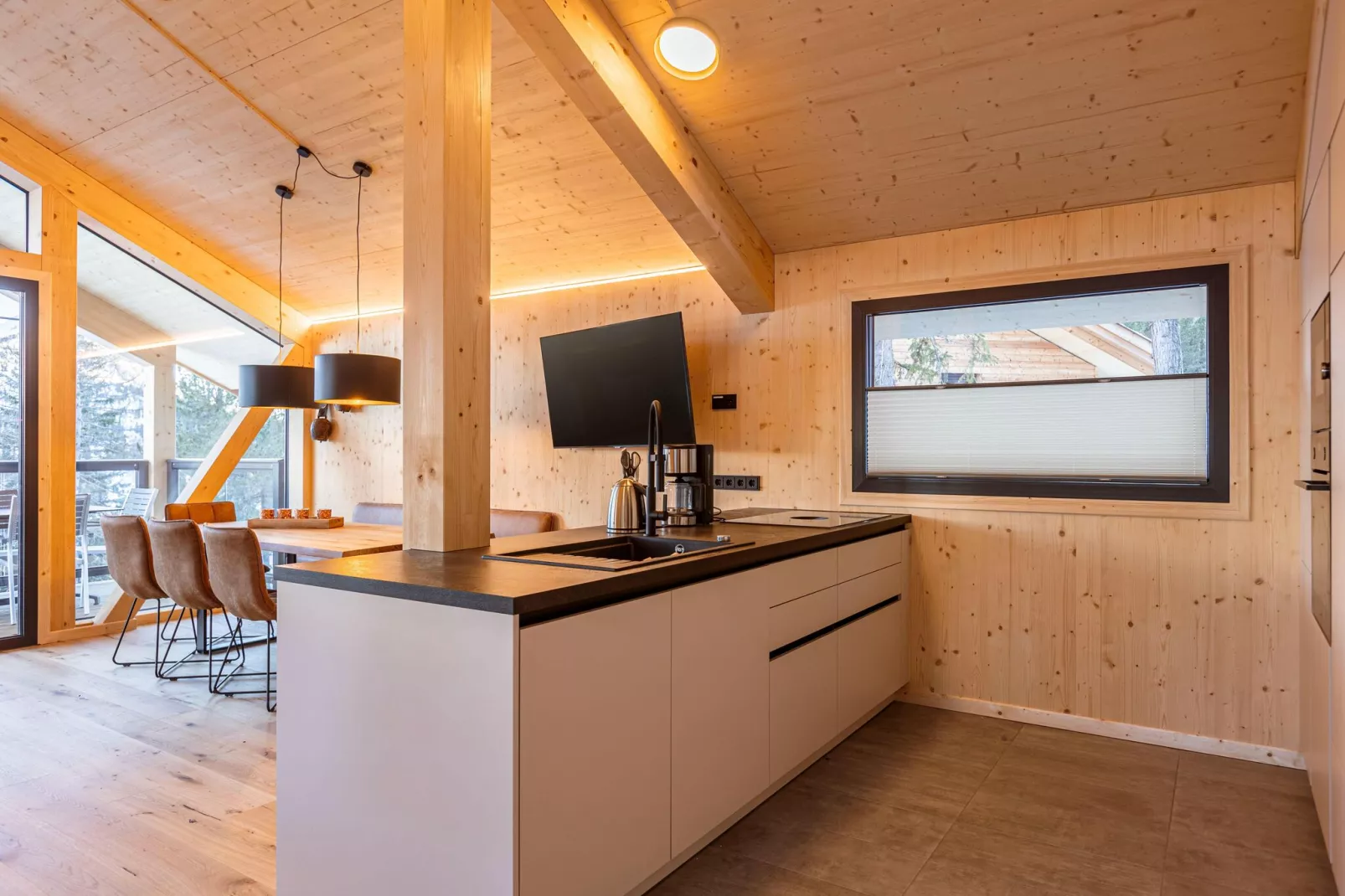 Naturchalets Turracher Höhe 9-Keuken