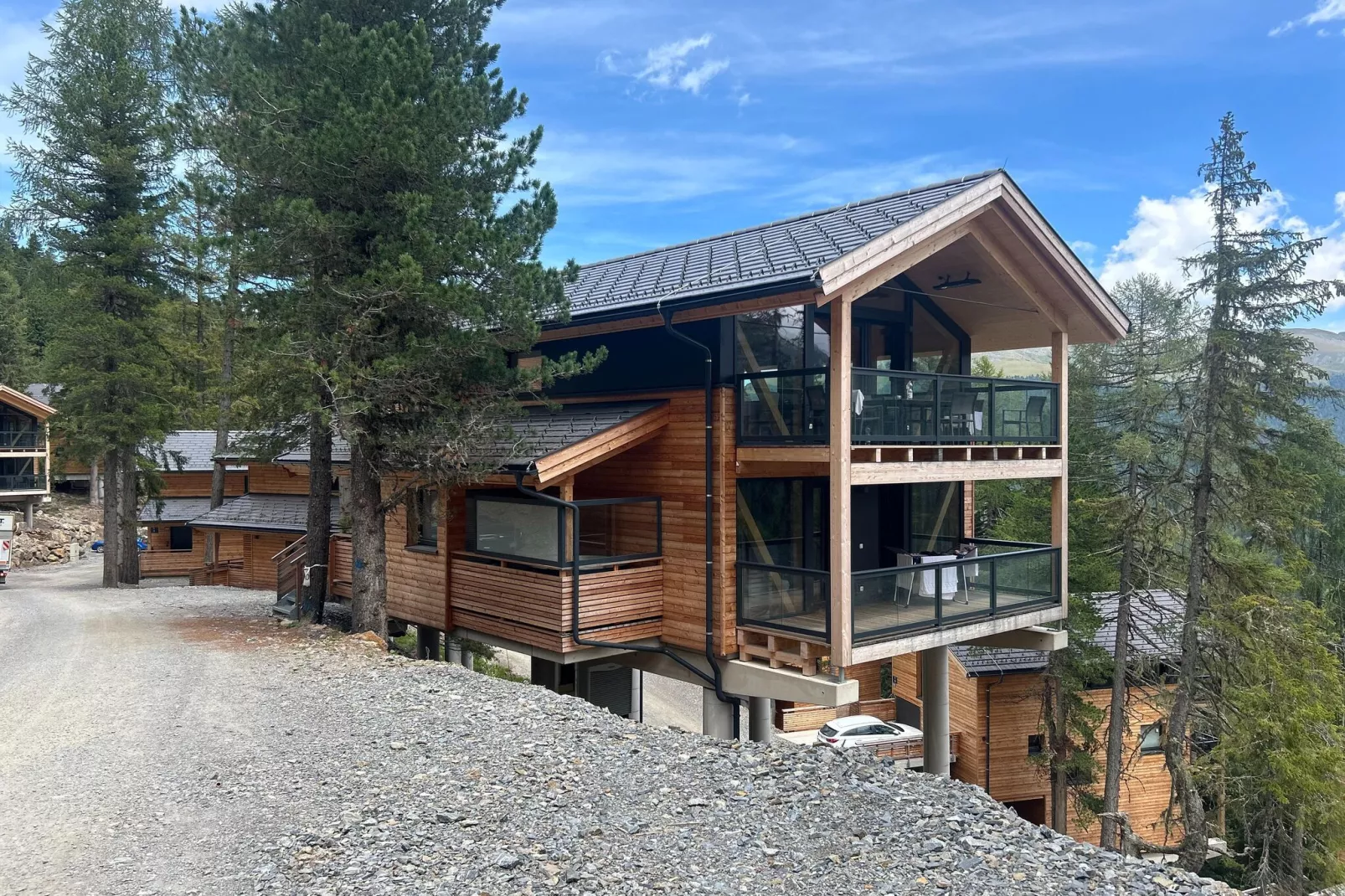 Naturchalets Turracher Höhe 9-Buitenkant zomer