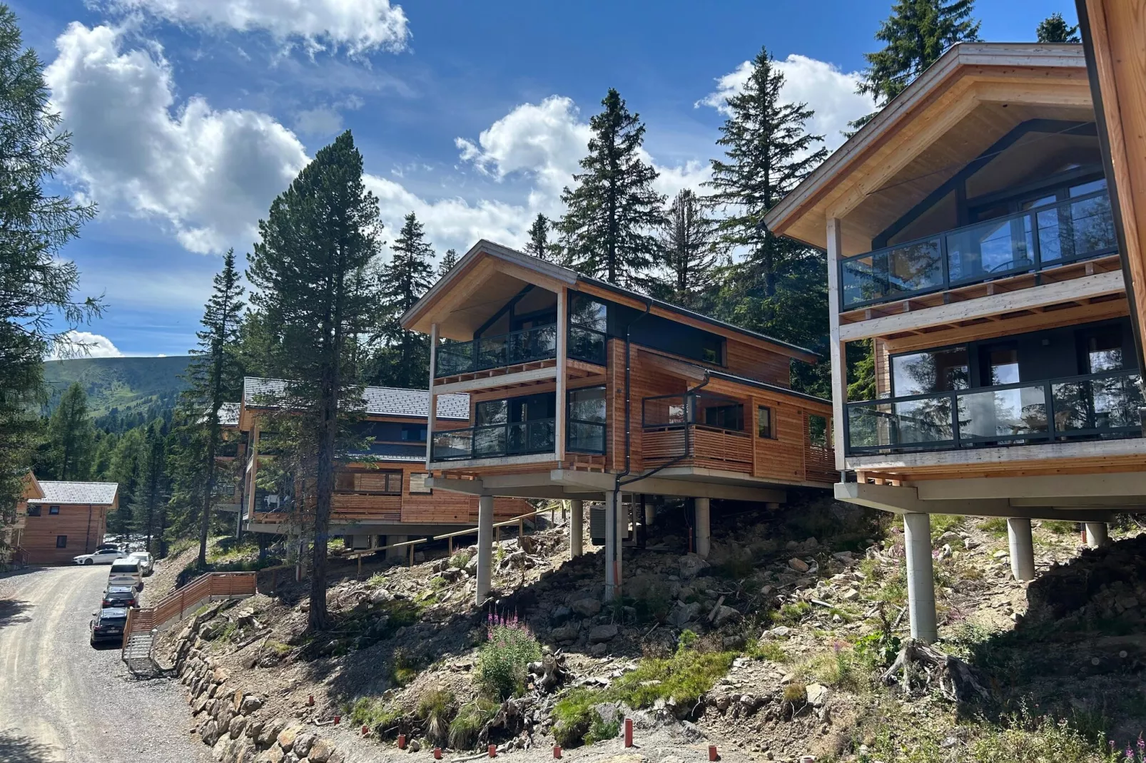 Naturchalets Turracher Höhe 11-Buitenkant zomer