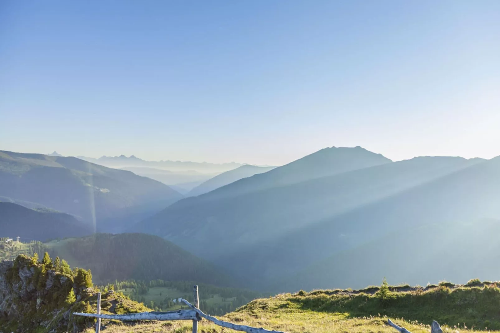 Naturchalets Turracher Höhe 12-Gebieden zomer 1km