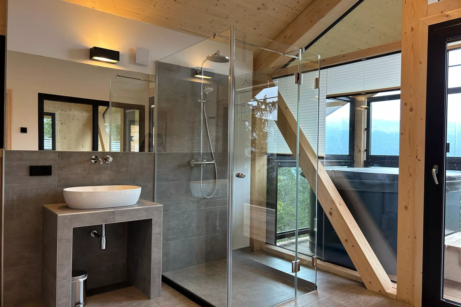 Naturchalets Turracher Höhe 13-Badkamer