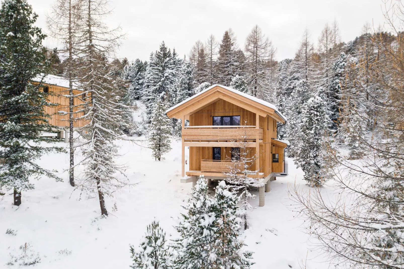 Naturchalets Turracher Höhe 15-Exterieur winter