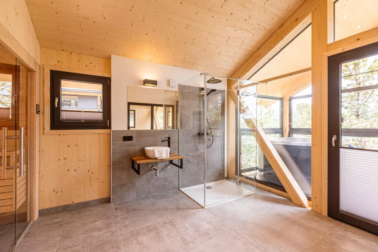 Naturchalets Turracher Höhe 17-Badkamer