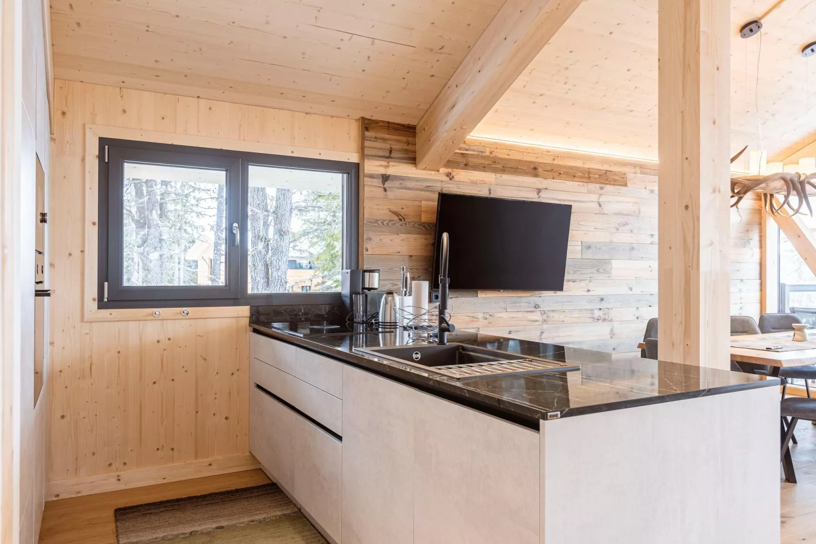 Naturchalets Turracher Höhe 20-Keuken