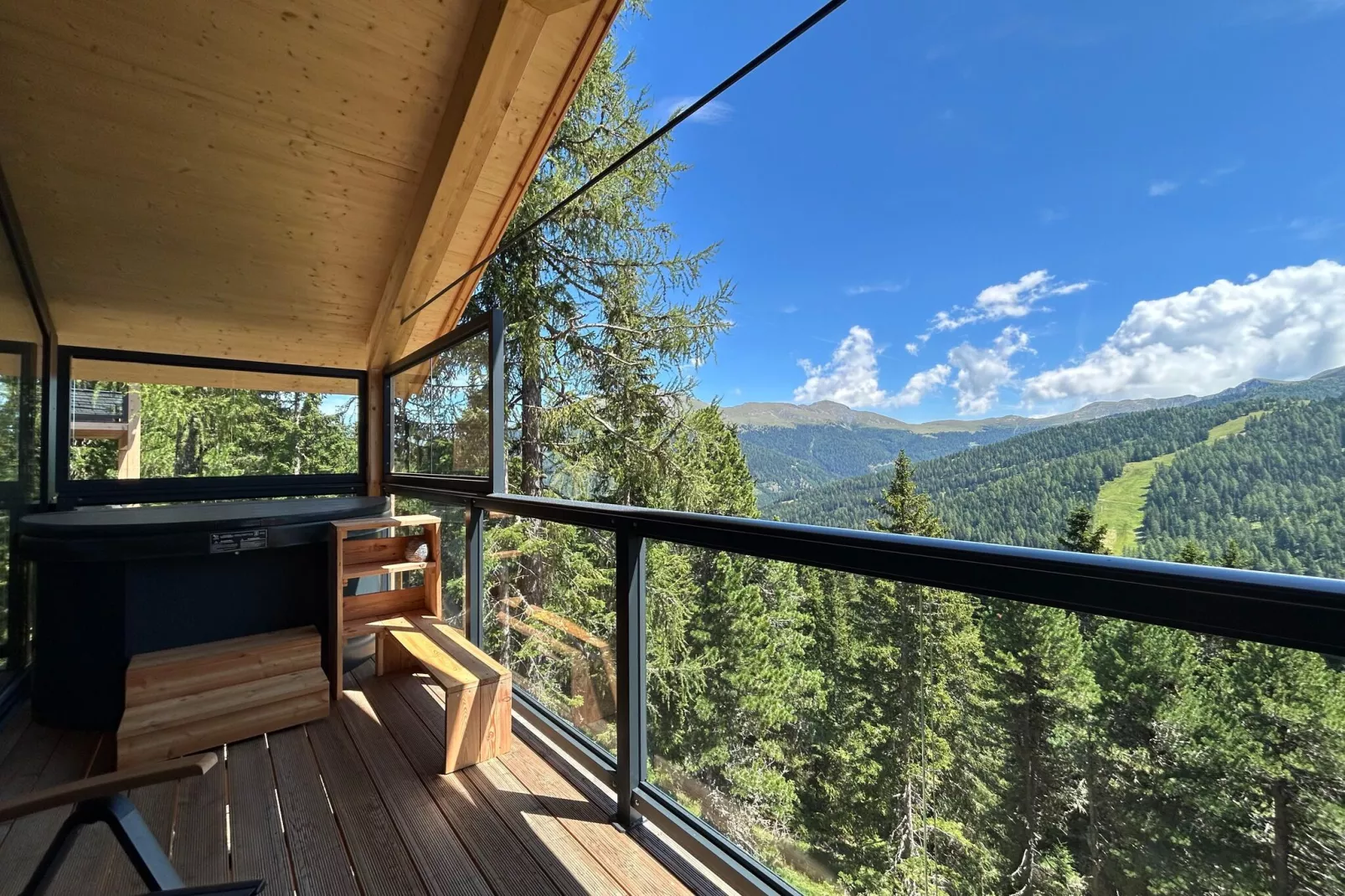 Naturchalets Turracher Höhe 21-Uitzicht zomer