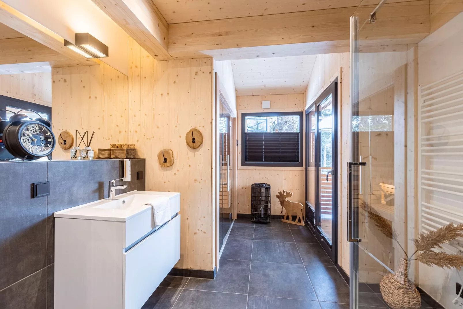 Naturchalets Turracher Höhe 24-Badkamer