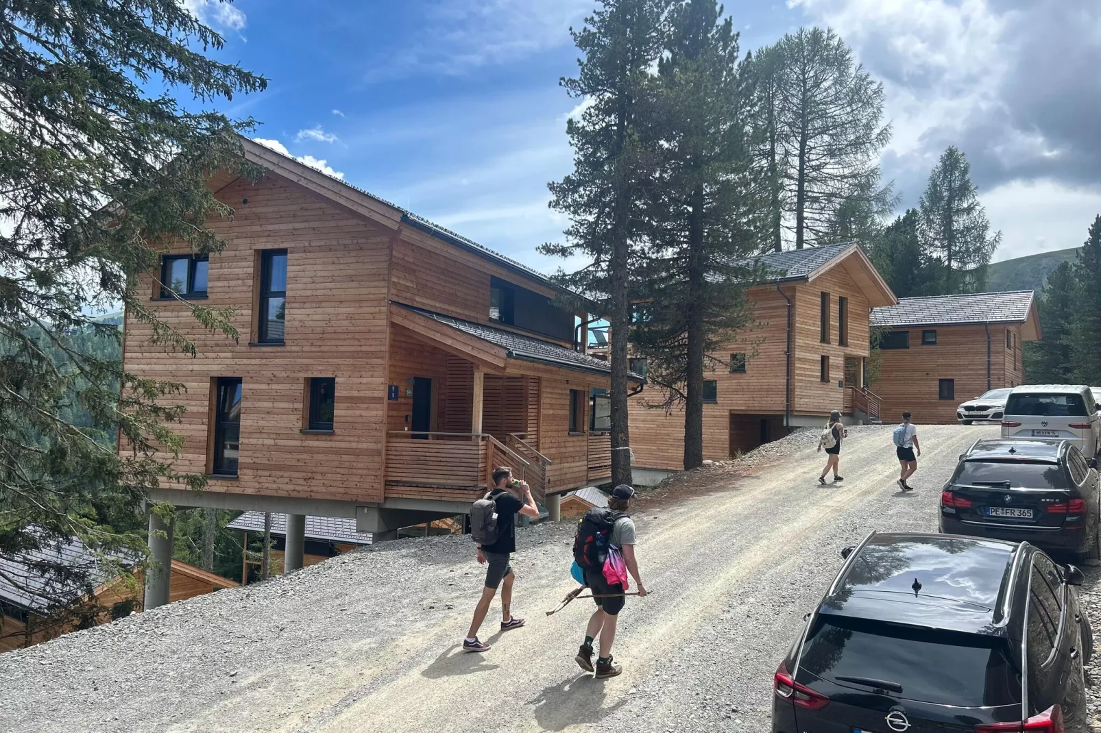 Naturchalets Turracher Höhe 42a-Uitzicht zomer