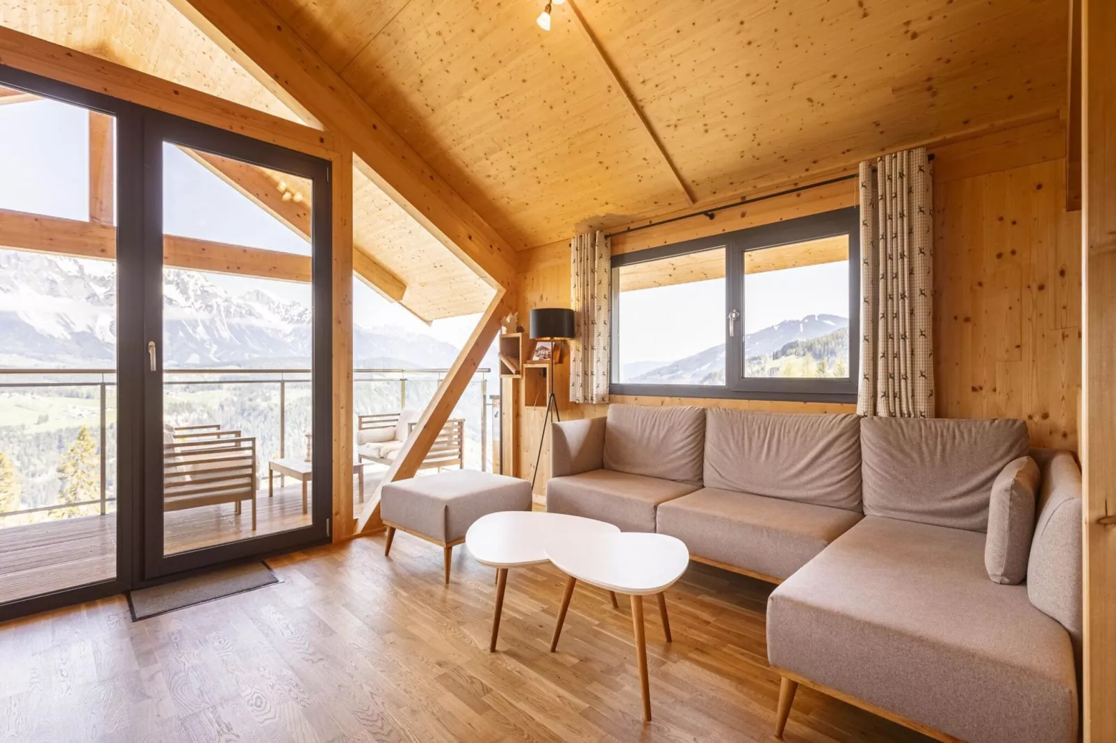 Alpenchalets Reiteralm 2-Woonkamer