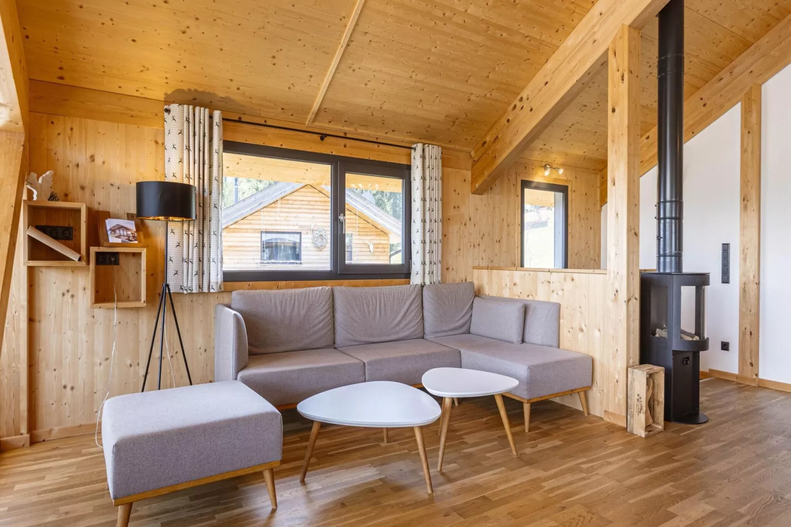 Alpenchalets Reiteralm 2-Woonkamer