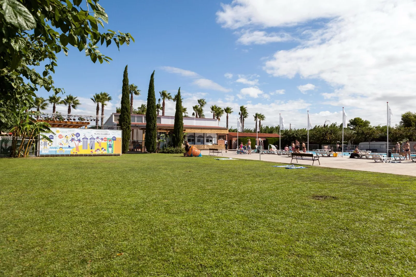 Camping Cambrils Playa BUNGALOW OHARA-Gebieden zomer 1km