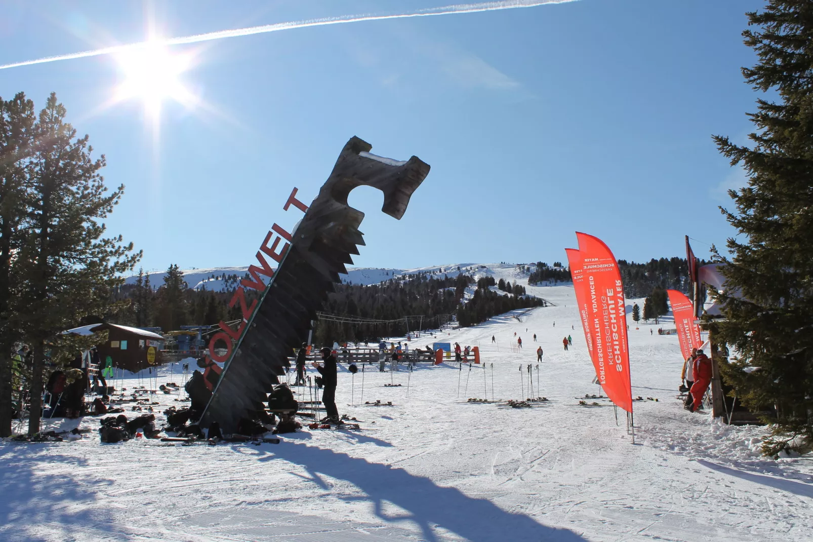 Kreischberg Chalets 43b-Gebied winter 1km