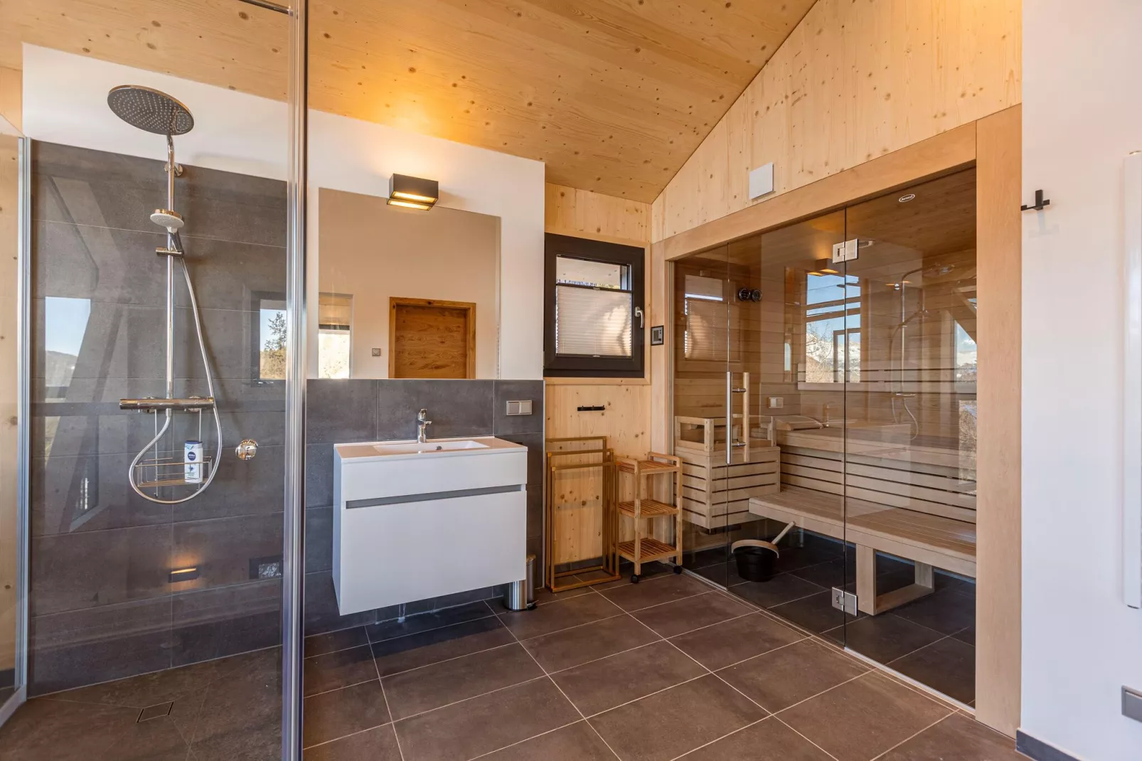 Naturchalets Turracher Höhe 3-Badkamer