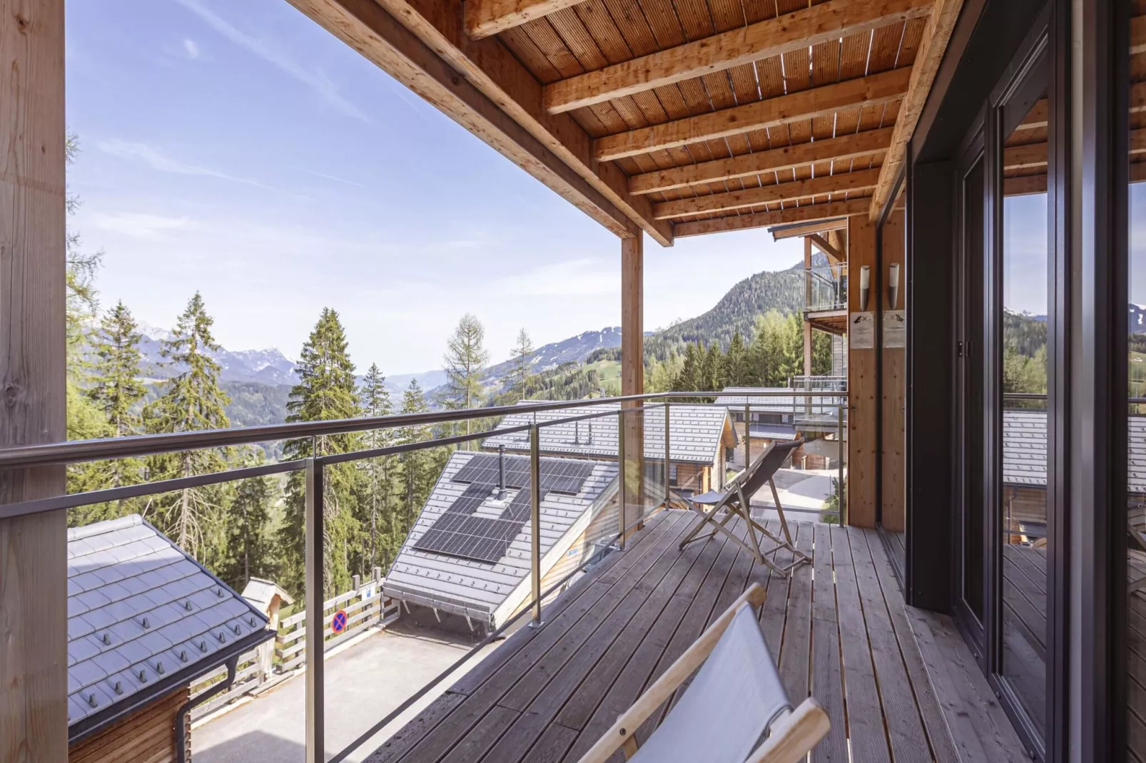 Alpenchalets Reiteralm 4-Terrasbalkon