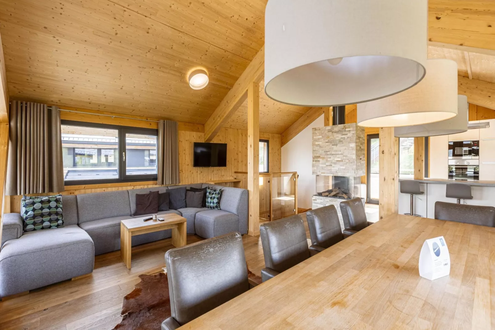 Alpenchalets Reiteralm 4-Woonkamer