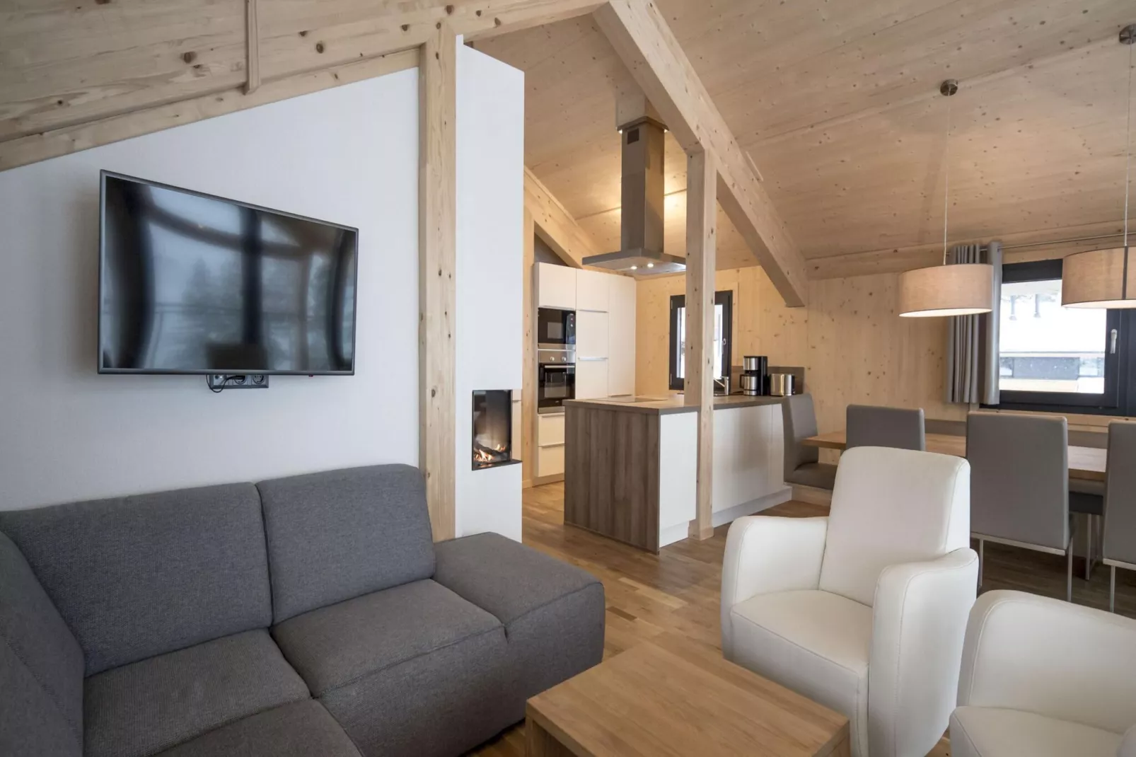 Alpenchalets Reiteralm 5-Woonkamer