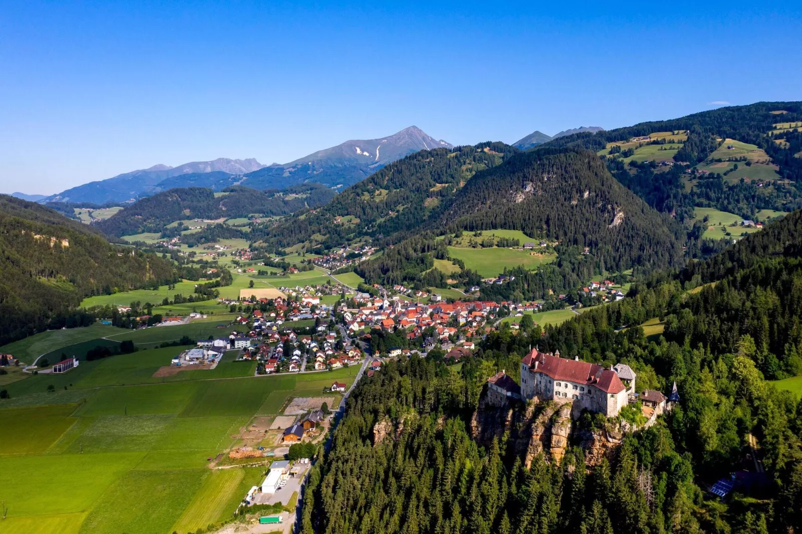 Alpenchalets Reiteralm 5-Gebieden zomer 5km