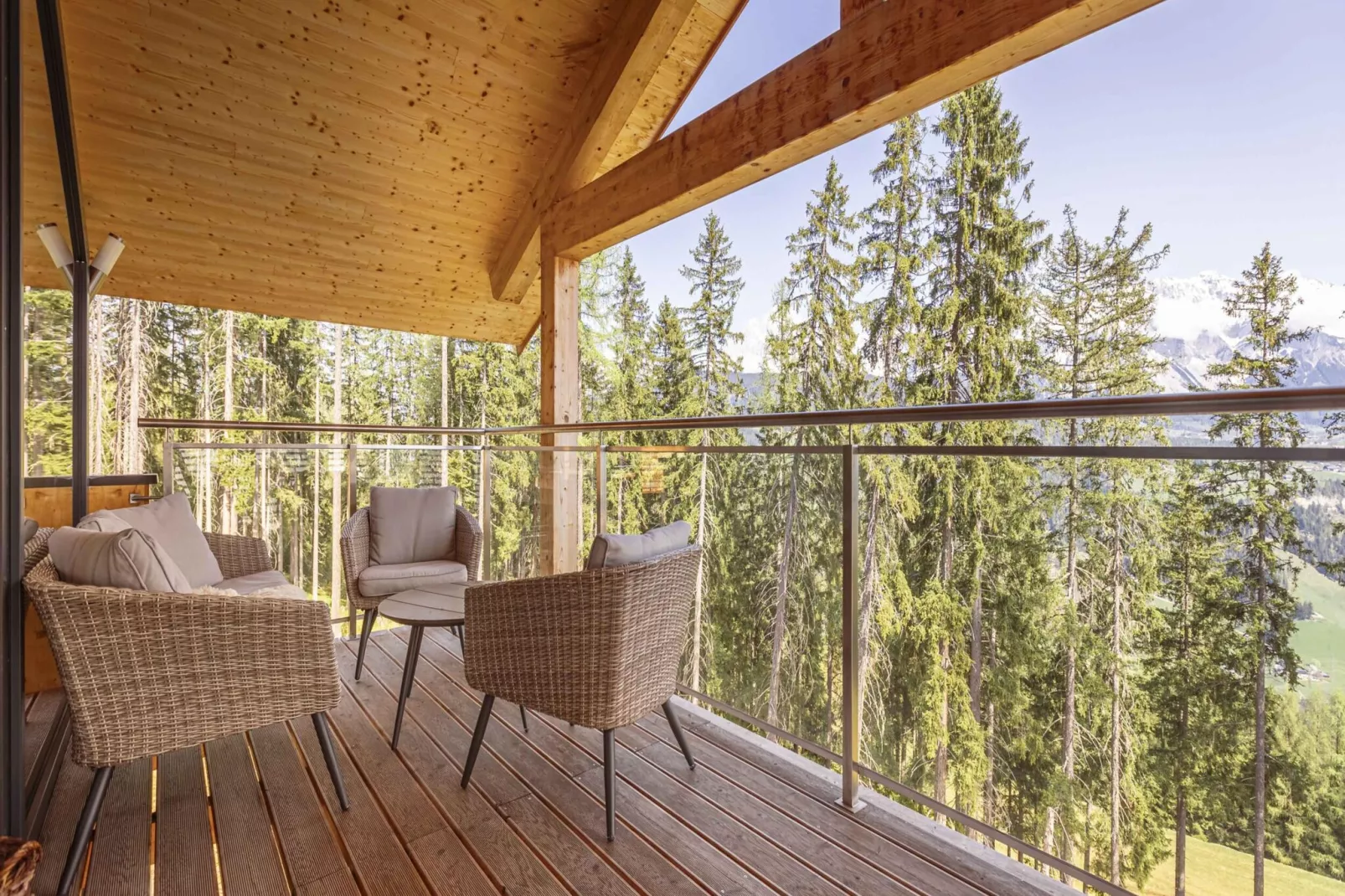 Alpenchalets Reiteralm 12-Terrasbalkon