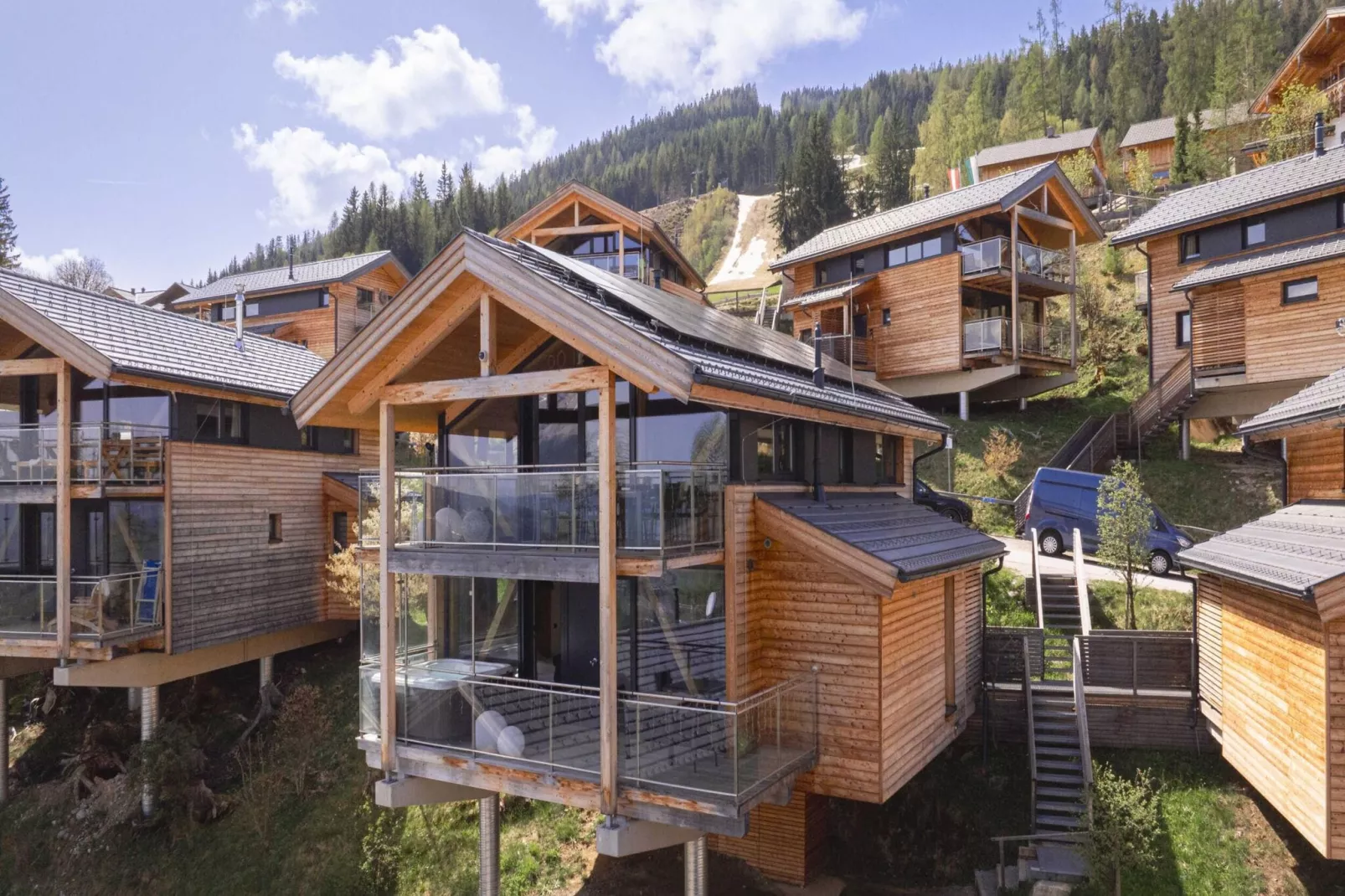 Alpenchalets Reiteralm 8-Buitenkant zomer