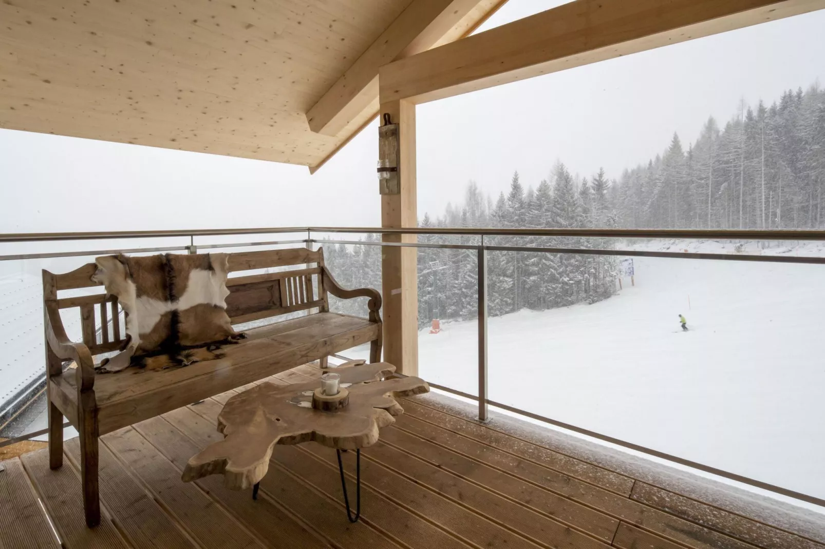 Alpenchalets Reiteralm 9-Terrasbalkon