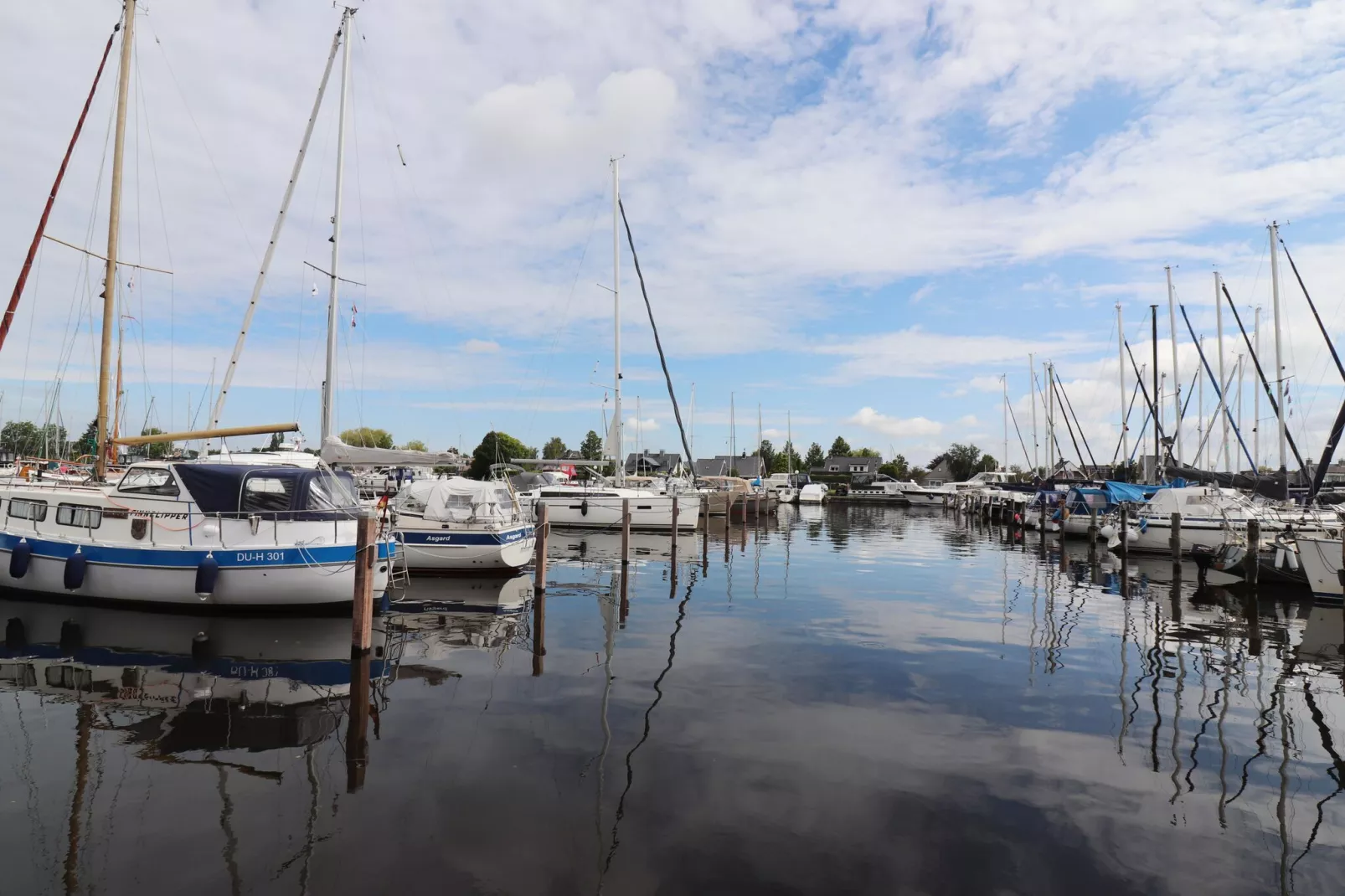 Houseboat Refugio-Gebieden zomer 1km