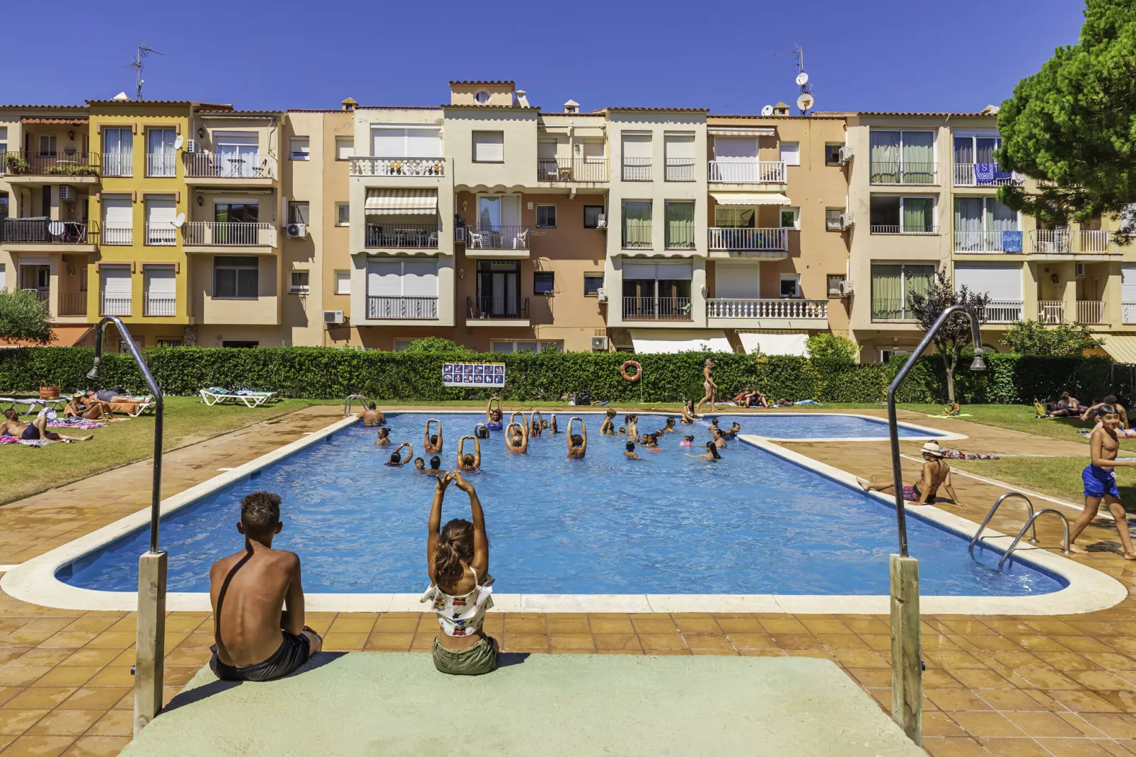 APARTAMENTOS COMTE D'EMPURIES B24-Zwembad