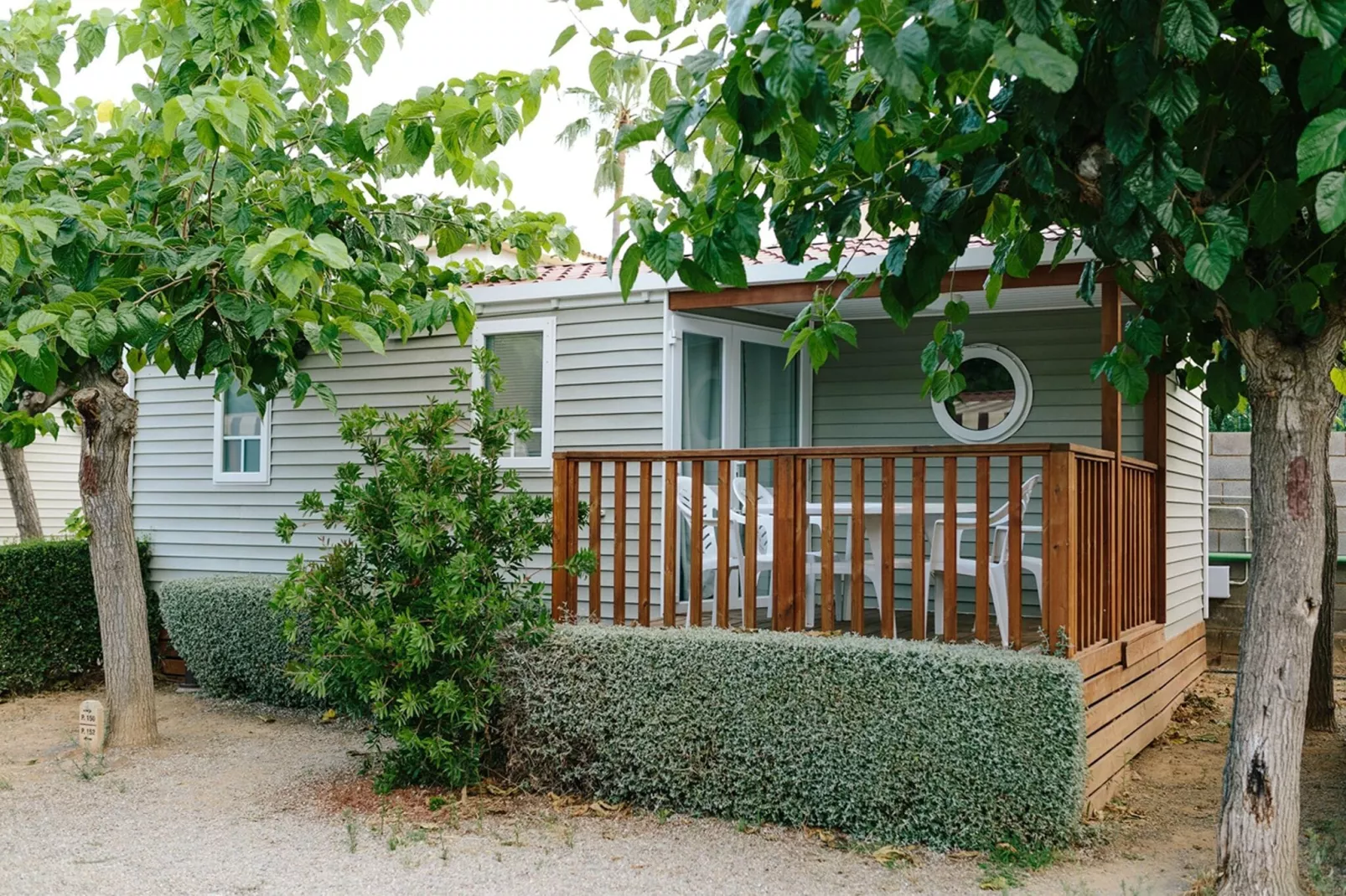 La Llosa Mobile Home- Costa Dorada-Terrasbalkon