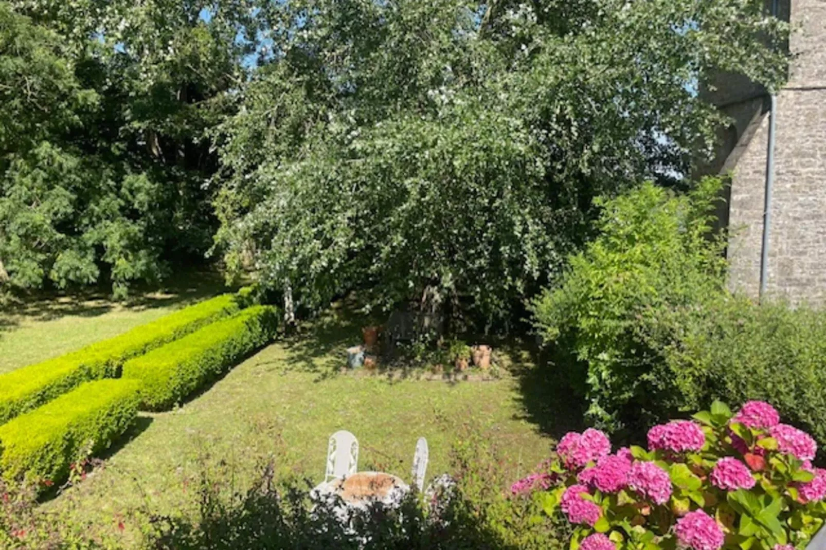 Vakantiehuis in Houtteville met tuin-Tuinen zomer