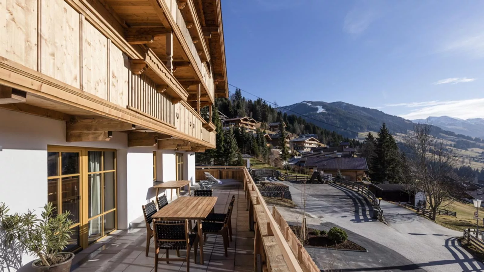 Alpbach Lodge Chalet Superior-Terrasbalkon