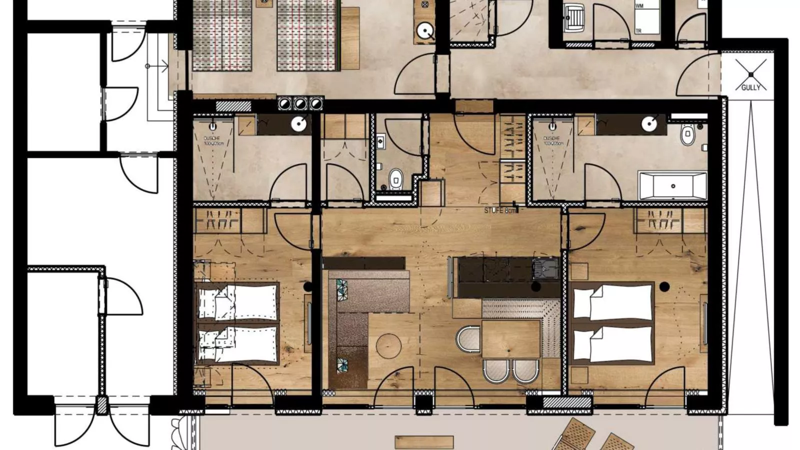 Alpbach Lodge I Superior-Plattegrond