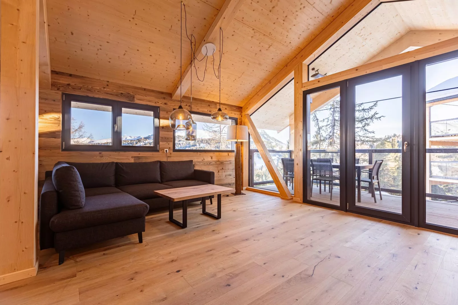 Naturchalets Turracher Höhe 5-Woonkamer