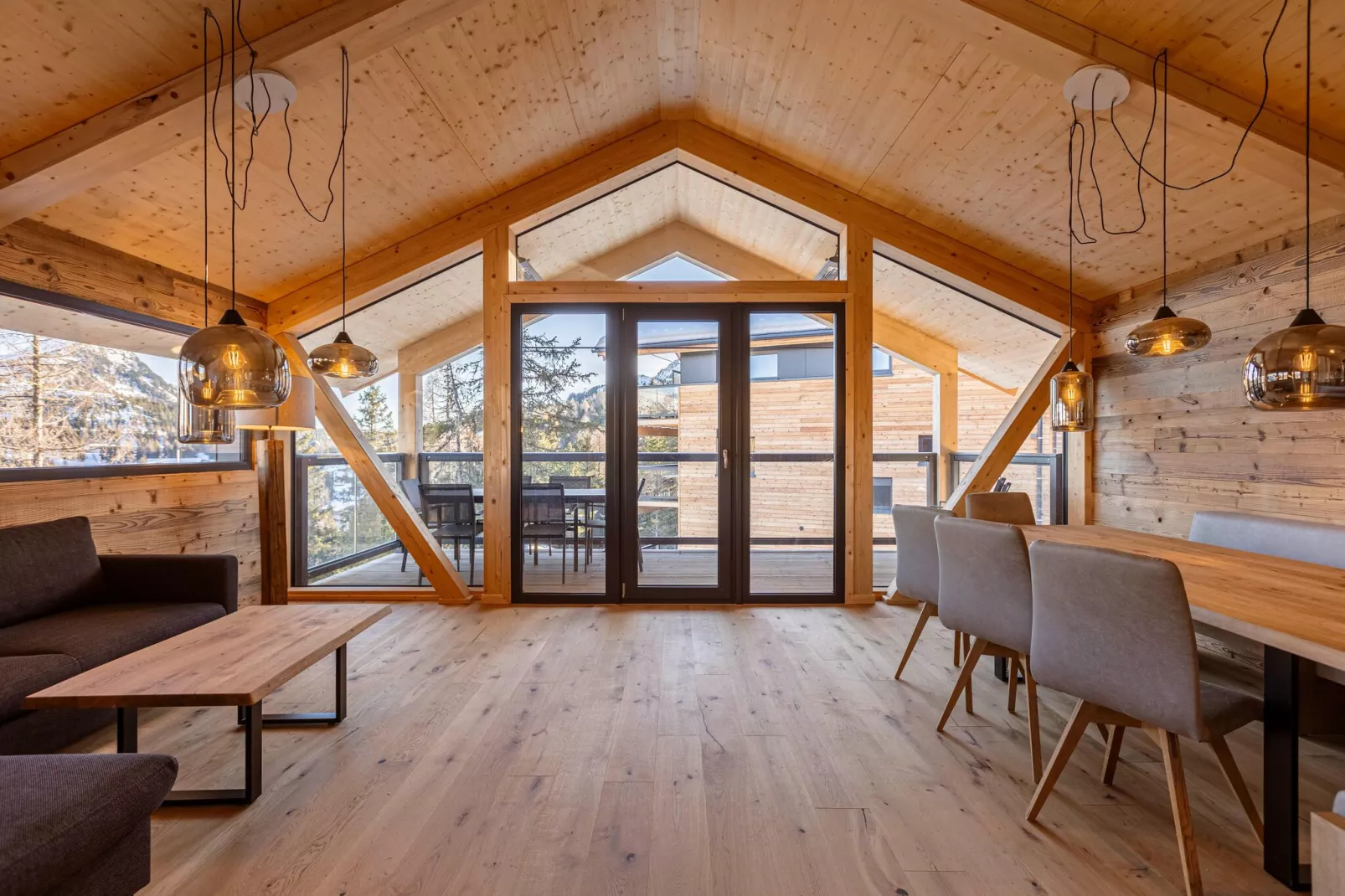 Naturchalets Turracher Höhe 5-Woonkamer