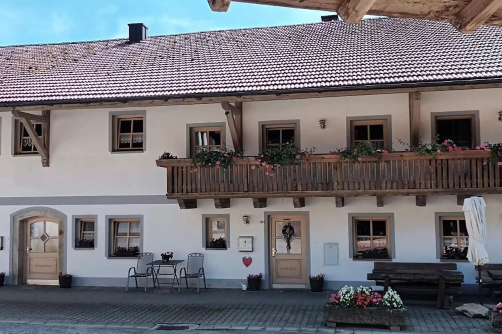 Ferienwohnung Holzfurtner-Buitenkant zomer