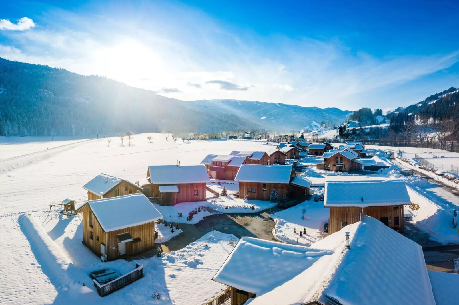 Feriendorf Murau 19-Gebied winter 1km