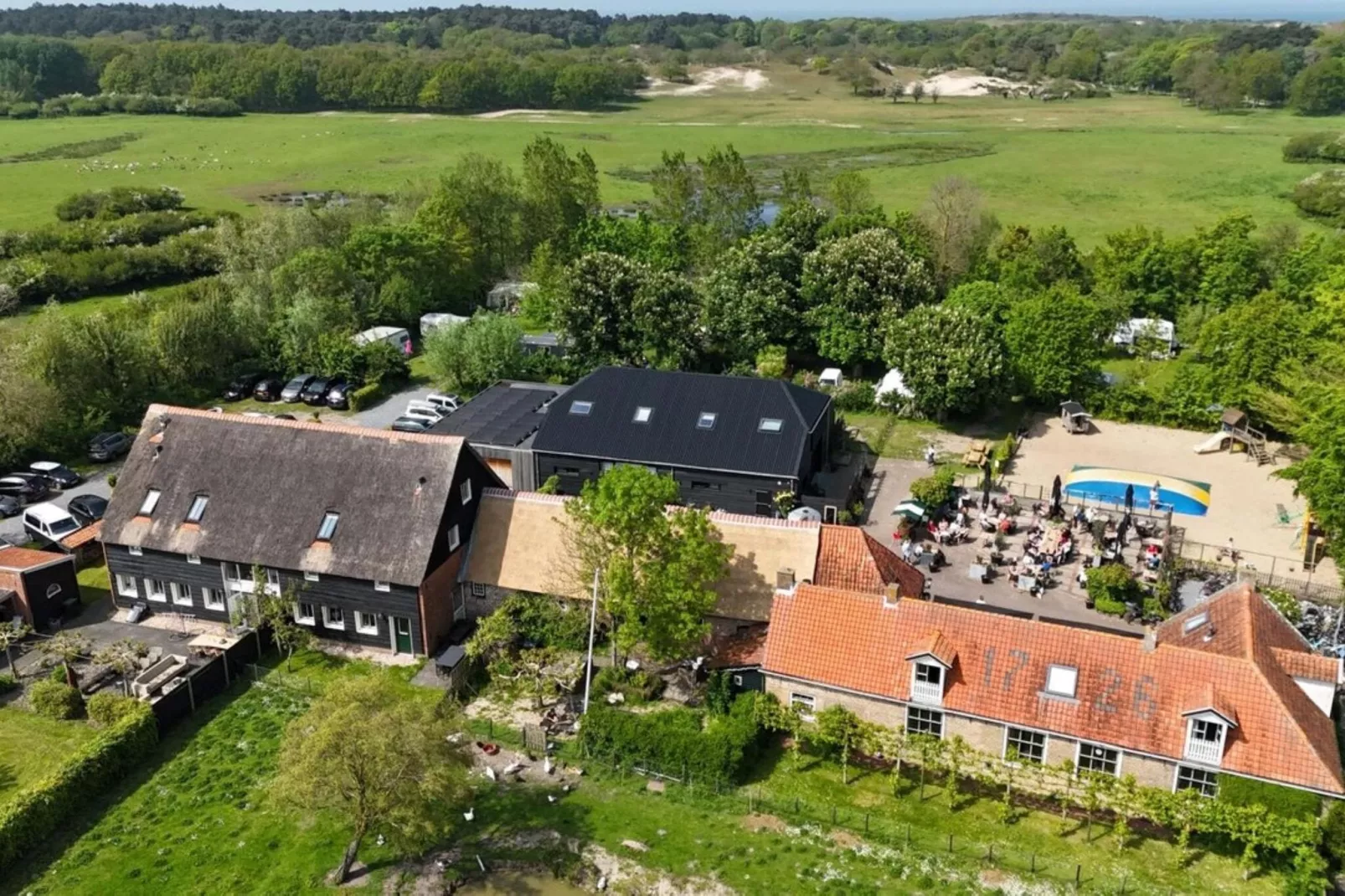 Kon Emmaweg 26 Vrouwenpolder 2p-Gebieden zomer 1km